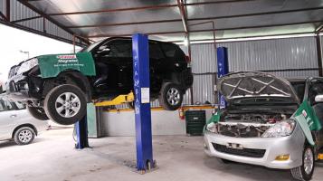 Xưởng/Gara sửa chữa ô tô uy tín và chất lượng tại Bình Phước