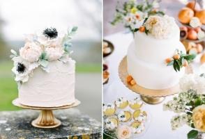 Mẫu bánh kem đám cưới đẹp và ấn tượng nhất năm 2018