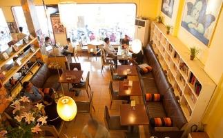 Quán cafe sách ở  Hà Nội được yêu thích nhất