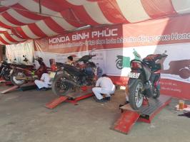 Trung tâm bảo dưỡng xe máy honda uy tín nhất Bình Phước