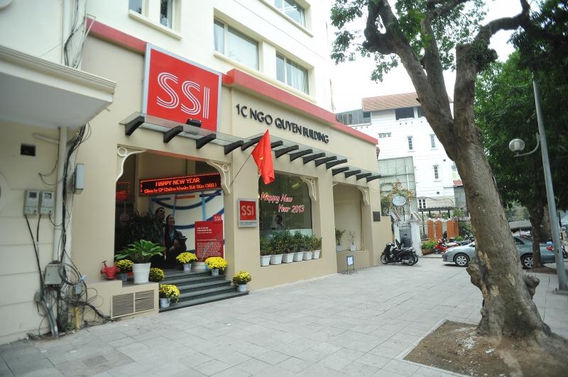 Một trụ sở của Công ty chứng khoán Sài Gòn SSI