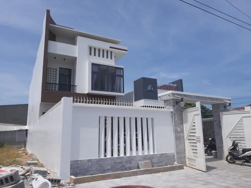 Công trình nhà ở đã hoàn thiện với vật liệu của Cửa hàng VLXD Thuận Lâm