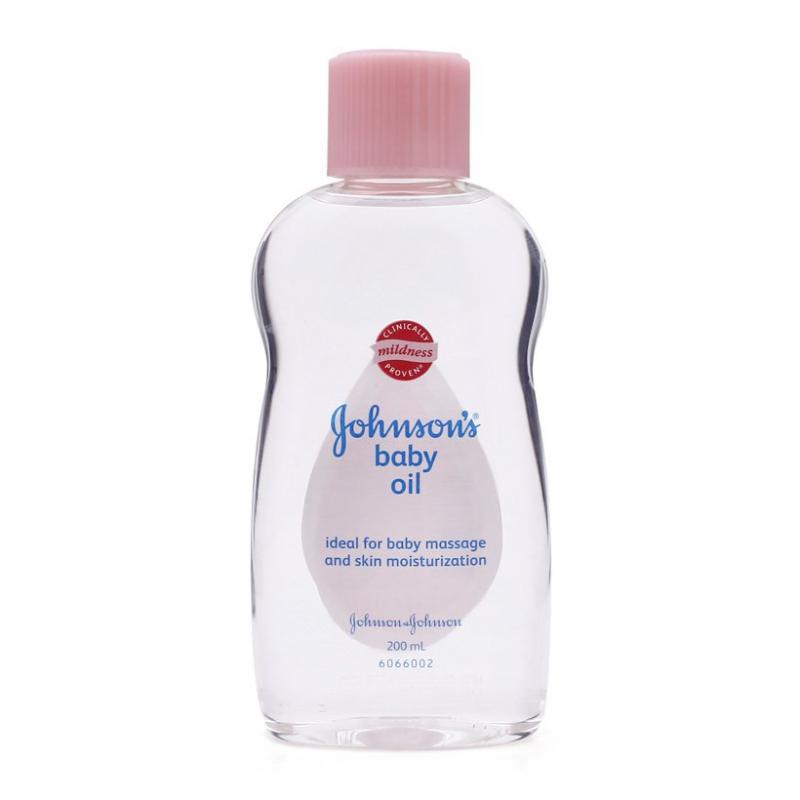 Dầu mát-xa và dưỡng ẩm Johnson's baby Oil 200ml