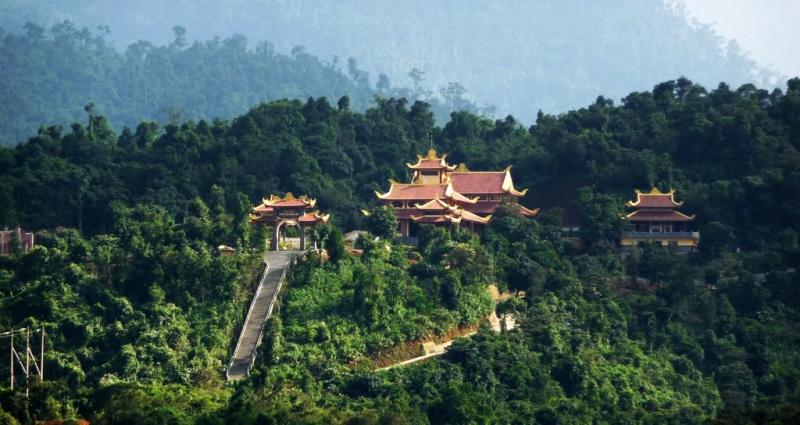 Image result for chùa yên tử tripnow.com