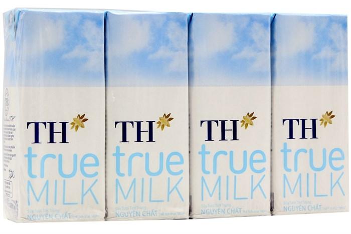 Sữa tươi nguyên chất đóng hộp TH true Milk