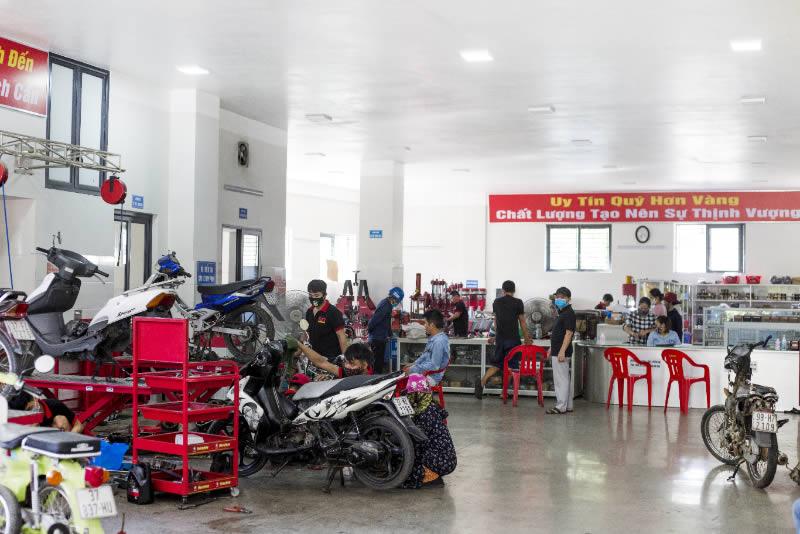 Trung tâm bảo hành sửa chữa xe máy DucQuang