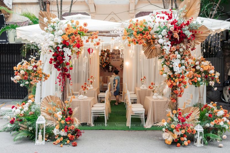 Top 4 Dịch vụ trang trí tiệc cưới đẹp và uy tín nhất tỉnh Vĩnh Phúc