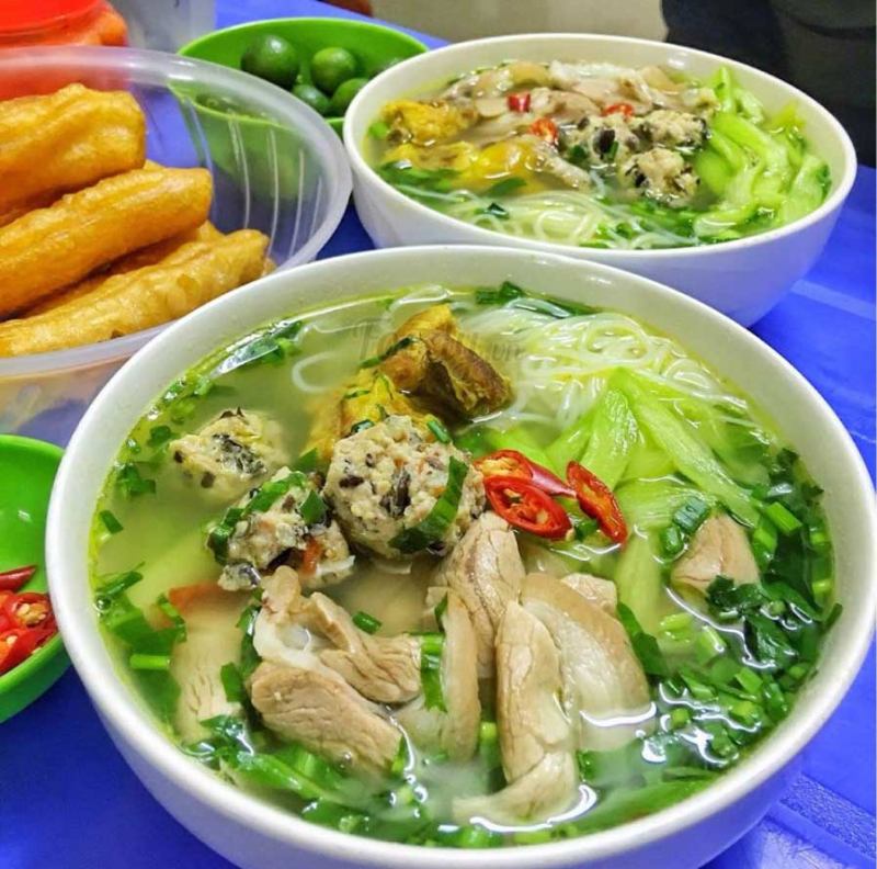 Bún dọc mùng cầu Gỗ