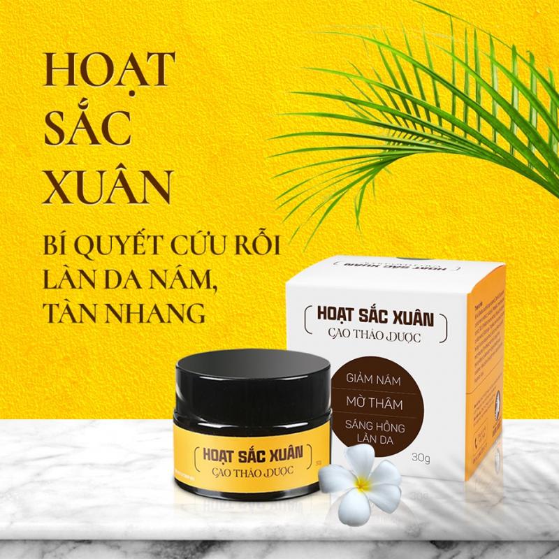 Cao Thảo Dược Trị Nám Hoạt Sắc Xuân