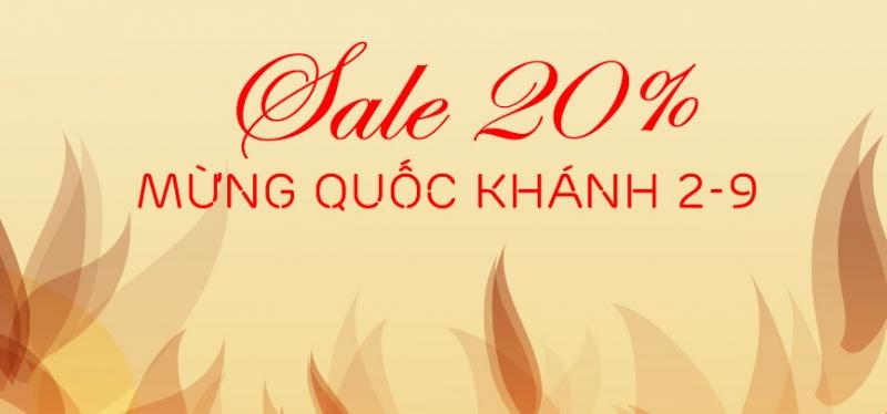 Top 7 Chương trình khuyến mãi, giảm giá, sale hấp dẫn nhất 2/9
