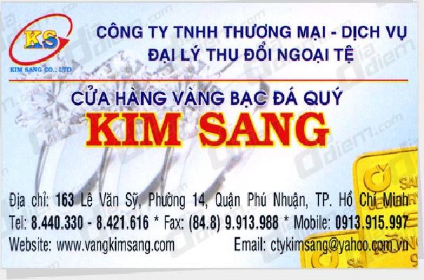 Cửa Hàng Vàng Bạc Kim Sang