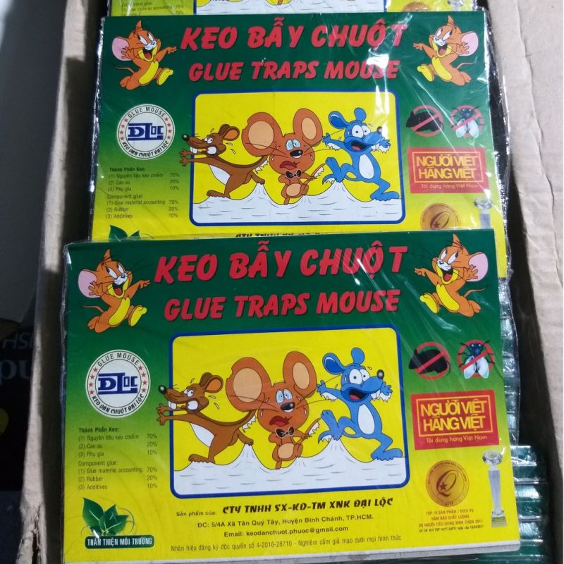 Top 10 Địa chỉ mua keo dính chuột tốt nhất TP. Hồ Chí Minh