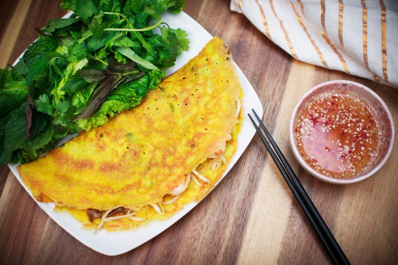 Top 6 Địa điểm ăn bánh xèo ngon nhất Hà Nội
