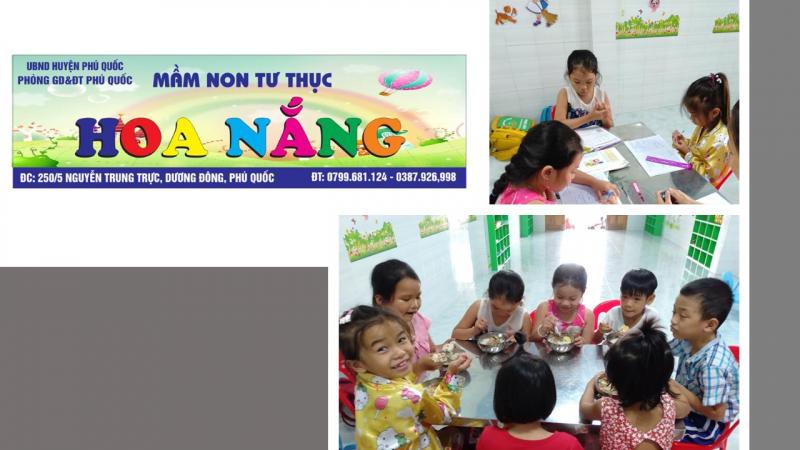 Mầm non tư thục Hoa Nắng