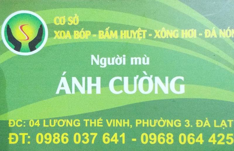 Masager Người Mù Ánh Cường