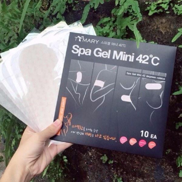 Miếng Dán Tan Mỡ Toàn Thân Ttmary Spa Gel Mini 42°C Thermogenic Diet Pact