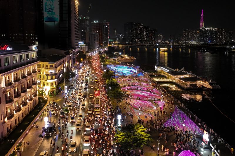 Top 5 Quán cafe view công viên Bến Bạch Đằng đẹp nhất Quận 1, TP. HCM