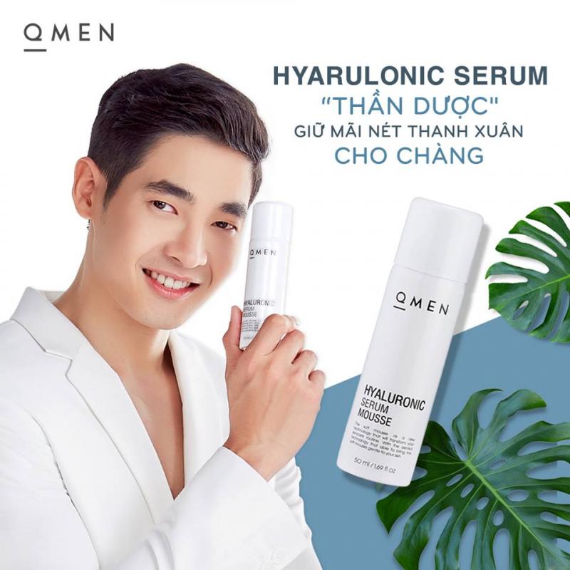 SERUM DƯỠNG DA QMEN- HYARULONIC SERUM MOUSSE