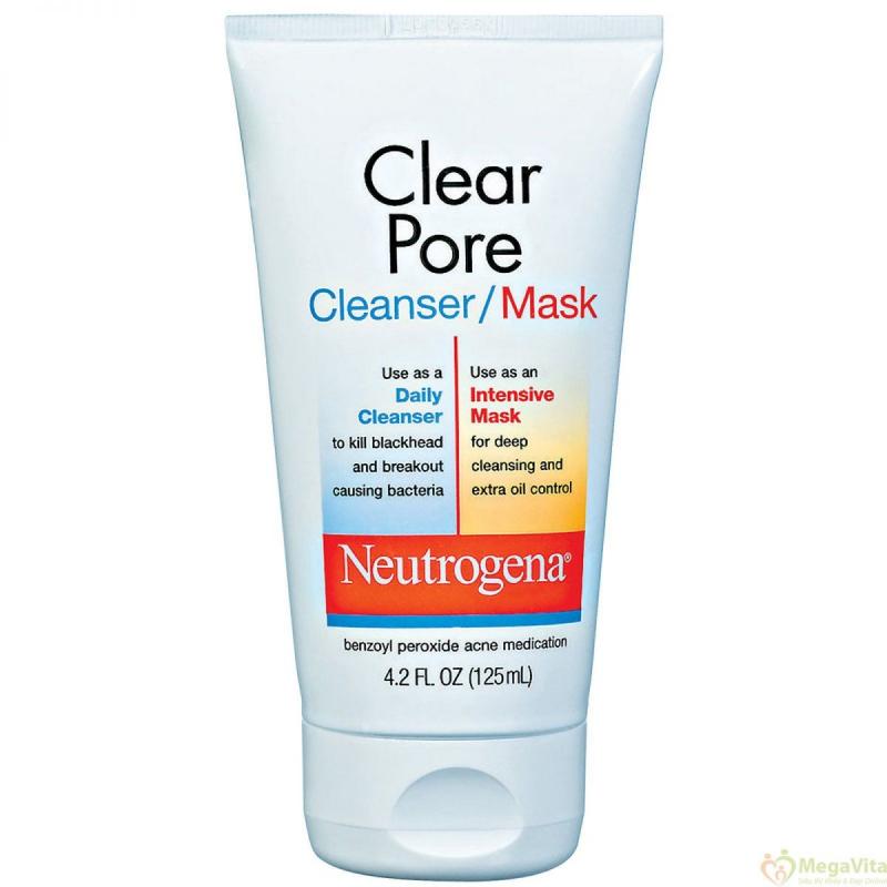 Sữa rữa mặt Neutrogena Clear Pore Cleanser/Mask