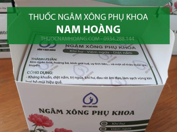 Thuốc ngâm xông phụ khoa Nam Hoàng