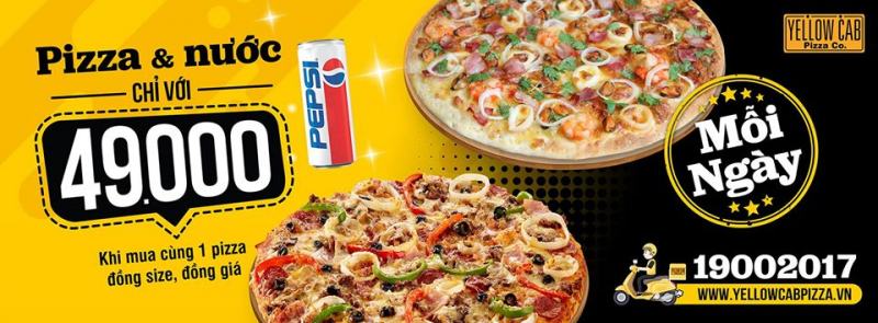 Yellow Cab Pizza - Hồng Bàng