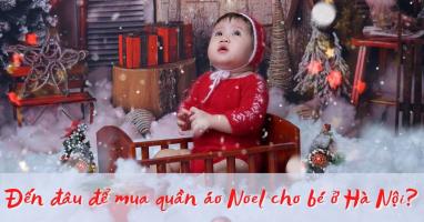 Địa chỉ bán quần áo Noel trẻ em tại Hà Nội cực chất