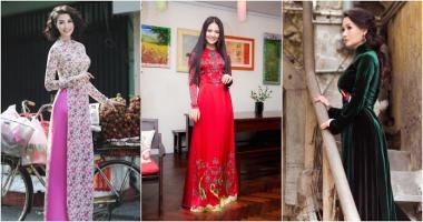 Địa chỉ thuê áo dài cho mẹ cô dâu đẹp nhất tại Hà Nội