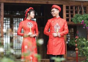 Địa chỉ cho thuê áo dài cưới hỏi đẹp nhất quận Đống Đa, Hà Nội