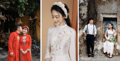 Cửa hàng bán và cho thuê áo dài cặp, áo gấm truyền thống tại Hà Nội