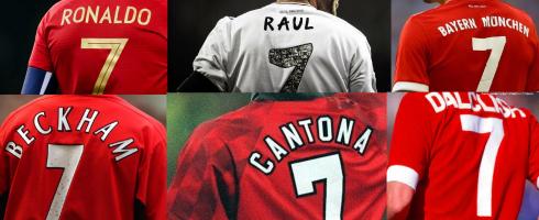Cầu thủ mang áo số 7 nổi tiếng nhất trong lịch sử bóng đá thế giới