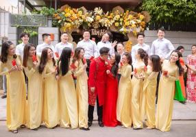 địa chỉ cho thuê áo dài bưng quả, áo dài cưới hỏi đẹp nhất tại Nha Trang