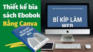 Bước thiết kế bìa sách đơn giản với phần mềm trực tuyến Canva
