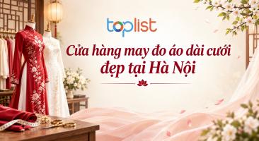 Cửa hàng may đo áo dài cưới đẹp tại Hà Nội
