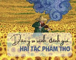 Dàn ý so sánh 2 tác phẩm thơ chi tiết nhất