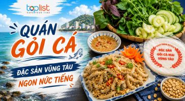 Địa chỉ ăn gỏi cá ở Vũng Tàu ngon nức tiếng