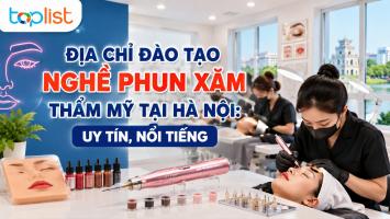 Địa chỉ đào tạo nghề phun xăm thẩm mỹ tại Hà Nội: uy tín, nổi tiếng