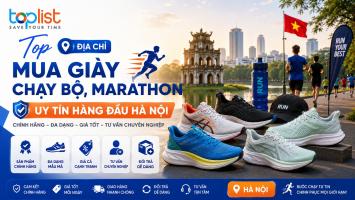 Địa chỉ mua giày chạy bộ, marathon ở Hà Nội: uy tín, chất lượng nhất
