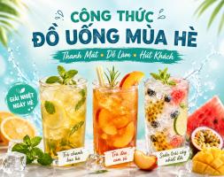 Đồ Uống Mùa Hè Phổ Biến Ở Việt Nam Kèm Công Thức Dễ Làm