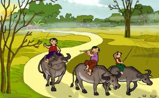 đoạn văn khoảng 7 đến 9 câu trình bày cảm nhận của em về nhan đề hoặc một hình ảnh đặc sắc trong bài thơ Thiên Trường vãn vọng