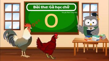 Giáo án dạy thơ Gà học chữ cho trẻ mầm non hay nhất