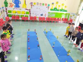 Giáo án đi trong đường hẹp cho trẻ mầm non hay nhất