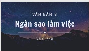 Giáo án Ngàn sao làm việc - Ngữ văn 7 kết nối tri thức hay nhất