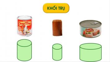 Giáo án nhận biết khối cầu, khối trụ cho trẻ mầm non hay nhất