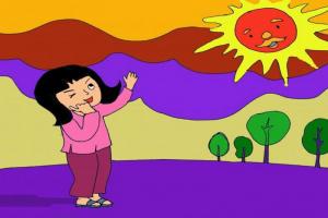 Giáo án thơ Ông mặt trời óng ánh cho trẻ mầm non hay nhất