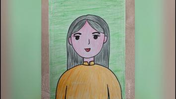 Giáo án Vẽ chân dung cô giáo cho trẻ mầm non chi tiết nhất