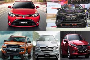 Mẫu ô tô bán chạy nhất Việt Nam trong tháng 6/2019