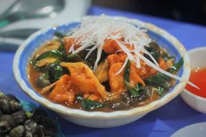 Quán ốc xào cay chuối đậu tại tỉnh Thái Nguyên ngon nhất