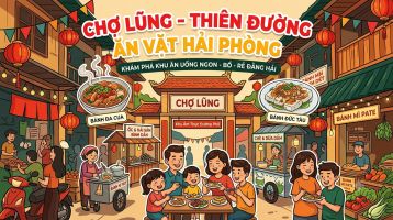 Quán ăn ngon đường Chợ Lũng - Khu Ăn Uống Chợ Lũng, Hải Phòng