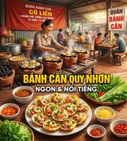 Quán bánh căn ở Quy Nhơn ngon, nổi tiếng