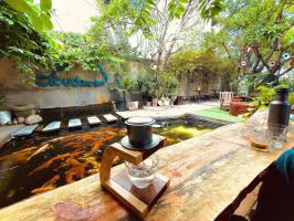 Quán café  đẹp có sân vườn xanh mát nhất Đà Nẵng